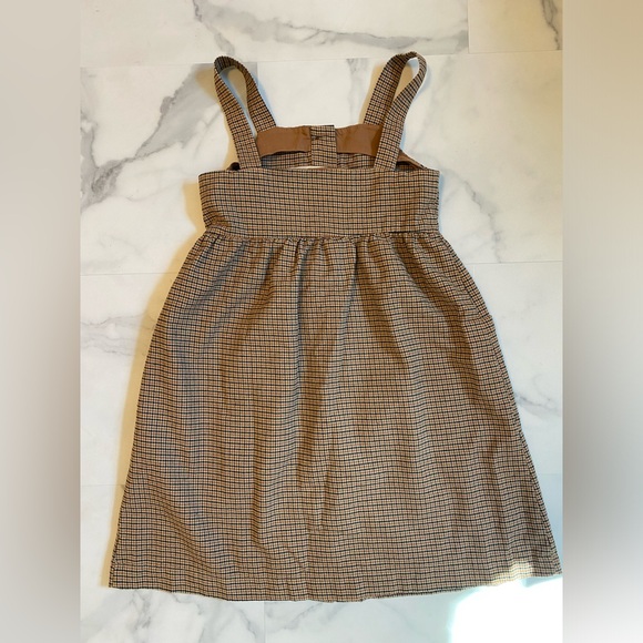 Zara Girls Houndstooth Jumper Dress - Picture 5 of 5